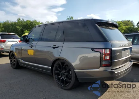 2016 Land Rover Range Rover Hse z USA, uszkodzony, nr VIN SALGS2PF3GA317640